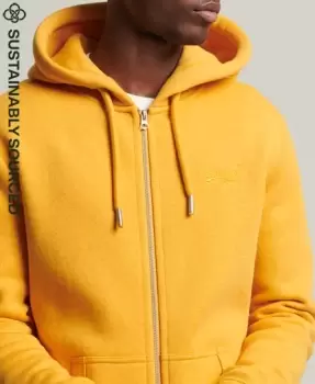 image of Superdry Organic Cotton Vintage Logo Zip Hoodie