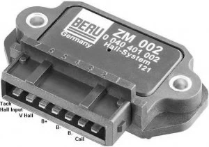 Image of Beru ZM002 / 0040401002 Ignition Module Replaces 12 14 1 244 477