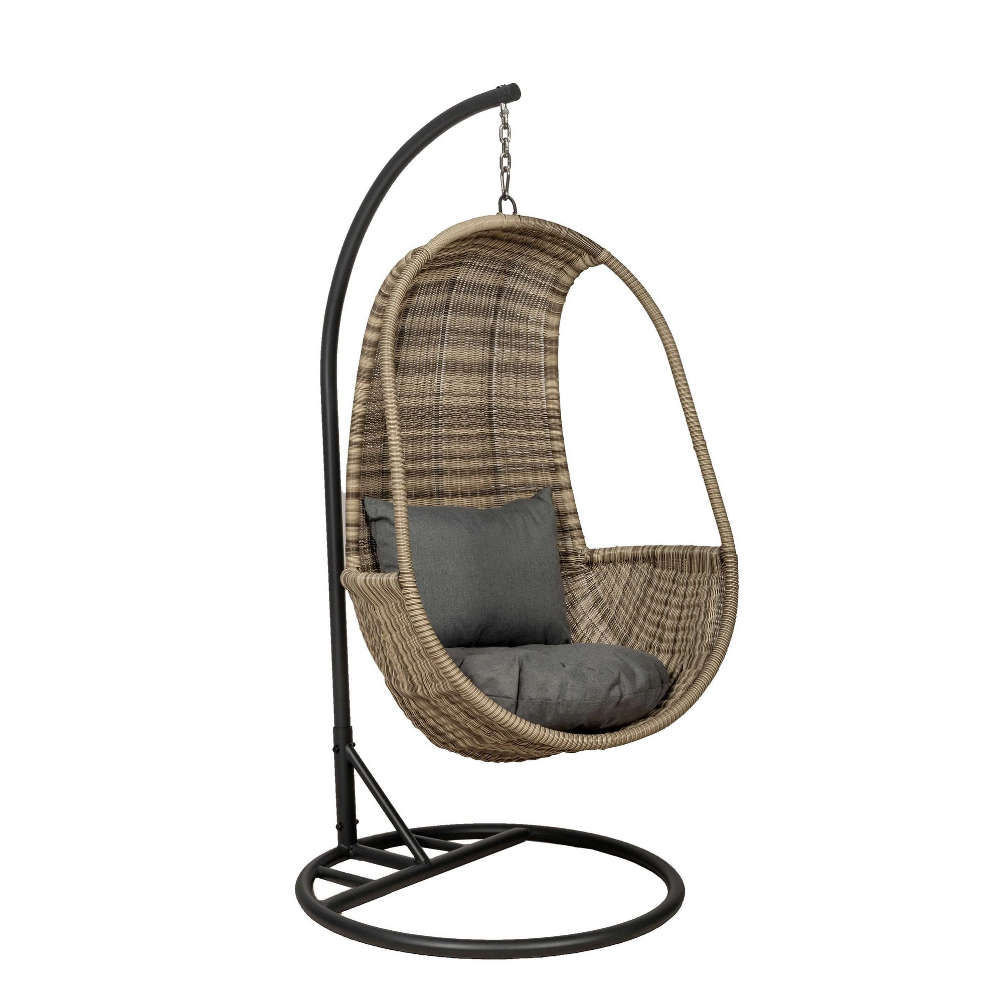 image of Royalcraft Wentworth Rattan Hanging Pod Synthetic Rattan