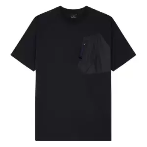 Image of Paul Smith Tech Pocket T-Shirt - Blue