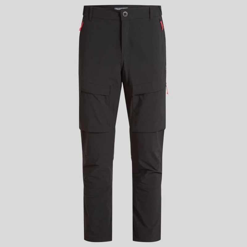 Image of Craghoppers Mens Crag Kiwi Pro Walking Trousers Black male 30W L