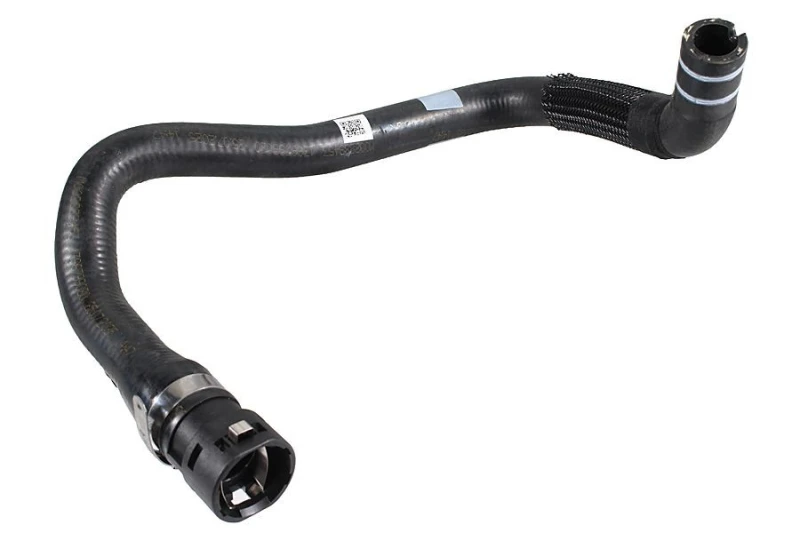 Image of METZGER 2422576 Radiator Hose PA 66 GF 30, Right, without clamp EPDM (ethylene propylene diene Monomer (M-class) rubber), PA 66 GF 30 Radiator Hose (4