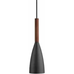 Image of Nordlux Pure Dome Pendant Ceiling Light Black, E27
