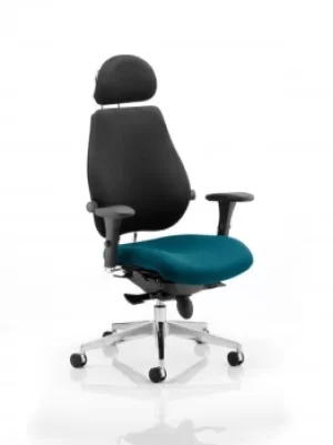 Image of Chiro Plus Ultimate With Headrest Bespoke Colour Seat Teal