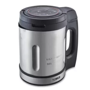 image of Tower T12056 1 Litre Soup Maker - Silver