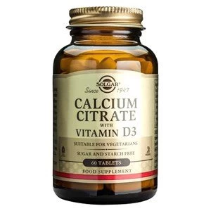 Image of Solgar Calcium Citrate with Vitamin D3 Tablets 240 Tablets
