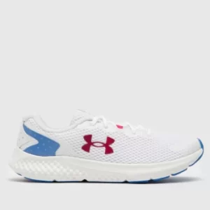 Image of Under Armour White Charged Rogue 3 Trainers
