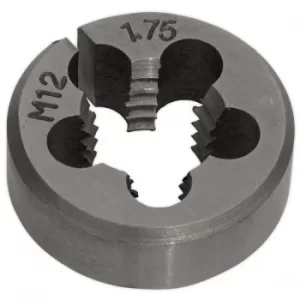 image of Sealey SSDM12 Split Die M12 x 1.75mm