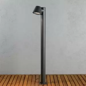 Image of Konstsmide Trieste Outdoor Modern Short Bollard Anthracite, IP44