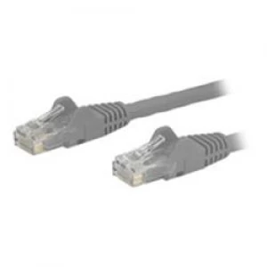 image of StarTech.com 7ft Gray Gigabit Snagless RJ45 UTP Cat6 Patch Cable