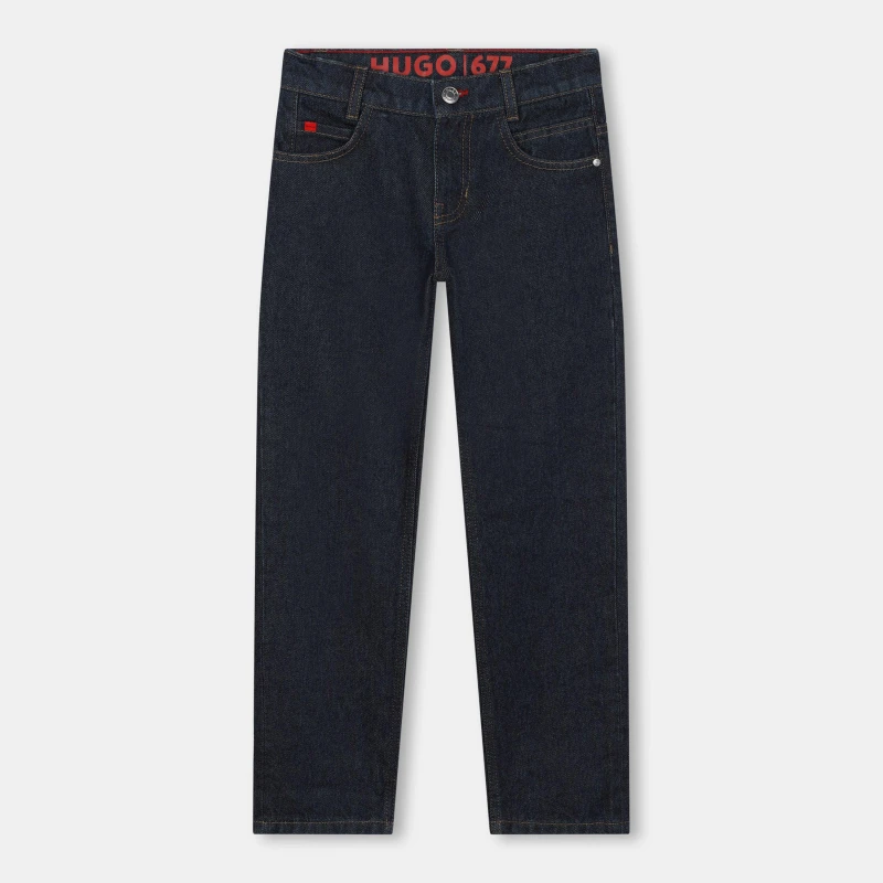 Image of HUGO Wash Jeans Juniors - Blue Blue One Size