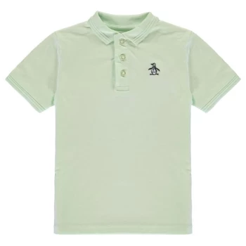 Image of Original Penguin Penguin Raised Polo - Green