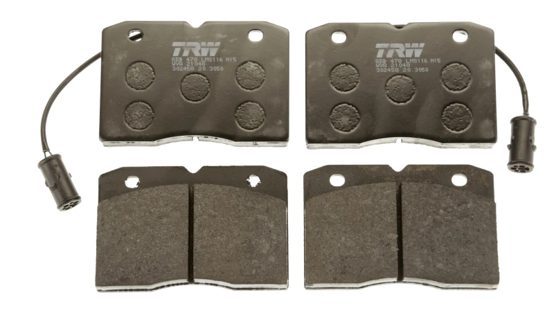 Image of TRW GDB478 Brake pad set incl. wear warning contact Brake Pad Set,disc brake (402)