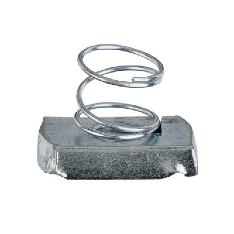 Image of Unifix Short Spring Channel Nuts Bzp - M8 - Zzj10051