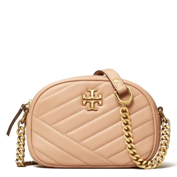 Image of Tory Burch Kira Chevron Camera Bag - Devon Sand