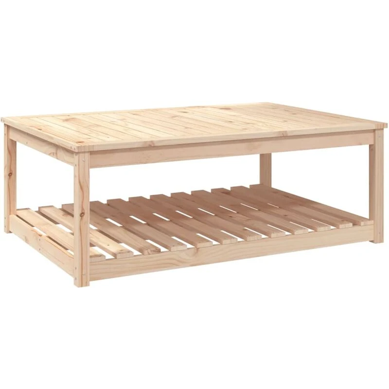 Image of VIDAXL Garden Table 121x82.5x45cm Solid Wood Pine Vidaxl 8720845692414