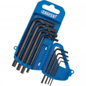 image of Draper 8 Piece Hexagon Allen Key Set Metric