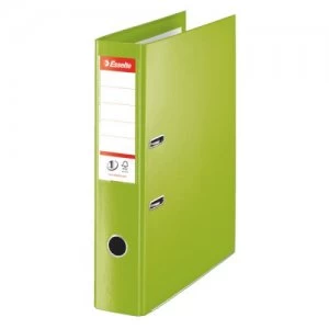Image of Esselte No. 1 VIVIDA LAF 70mm Foolscap Green PK10