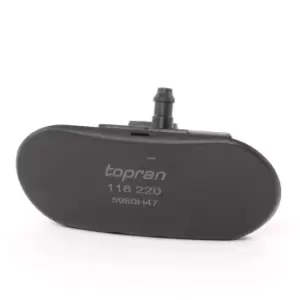 Image of TOPRAN Windscreen Washer Jet AUDI 116 220 4F0955988A,8E0955988A,8E0955988B Spray Nozzle,Washer Fluid Jet, windscreen 8E0955988D