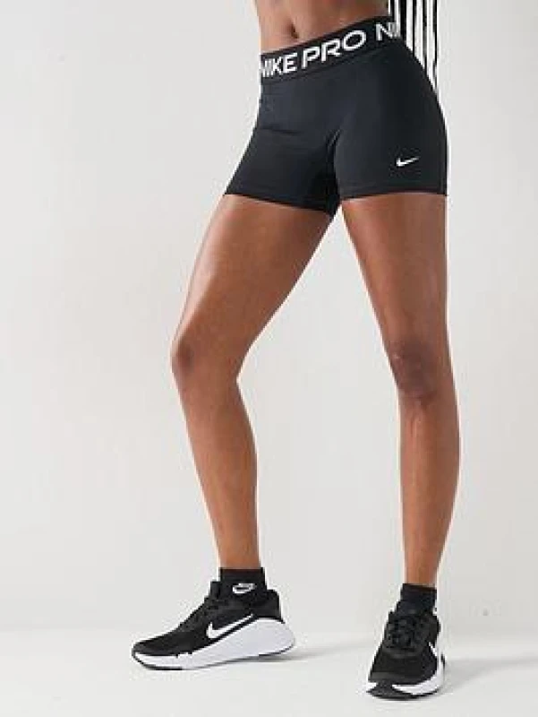 Image of Nike Womens Performance Gym Shorts - Black Female 10