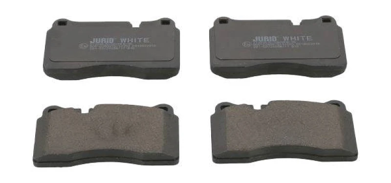Image of JURID 573325J Brake pad set with acoustic wear warning, without accessories Brake Pad Set,disc brake (402)