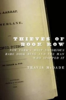 Image of Thieves of Book Row by Travis Mcdade Book