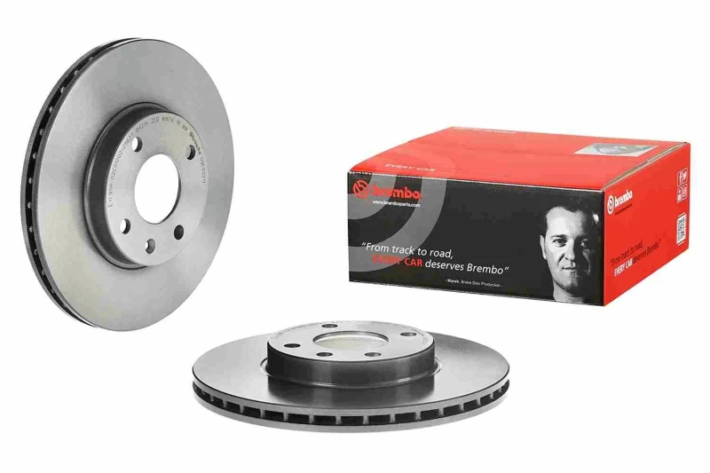 Image of BREMBO Brake disc BREMBO 09.E032.11