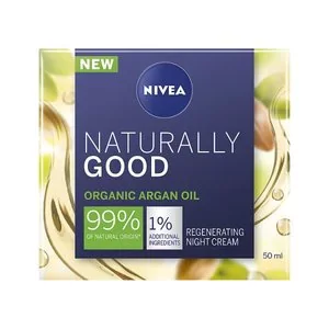 Image of Nivea Naturally Good Argan Night Cream 50ml