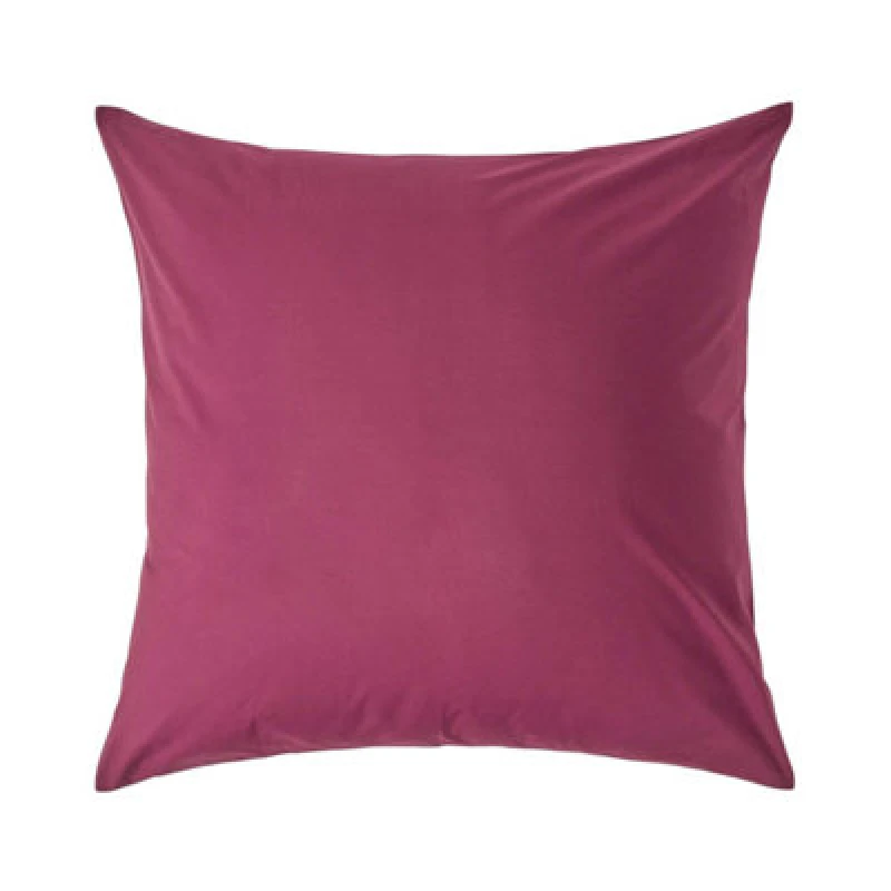 Image of Homescapes Continental Egyptian Cotton Pillowcase 200 TC, 80 x 80cm Plum