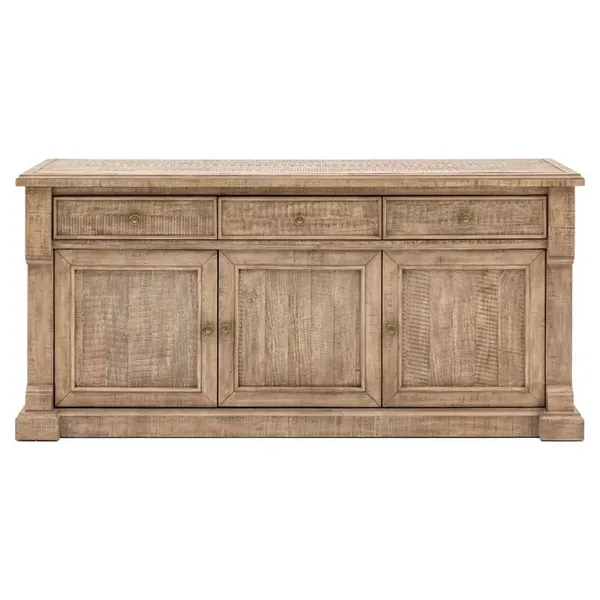 Image of Gallery Interiors Newbury 3 Door 3 Drawer Sideboard