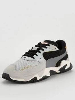 Puma Storm Twill - Black/White, Size 12, Men