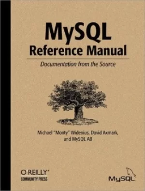 Image of MySQL reference manual by Michael Widenius