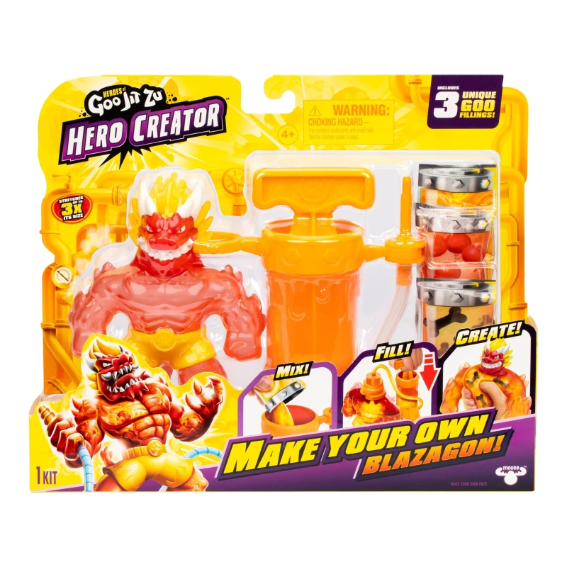 Image of Heroes of Goo Jit Zu HCP Blazagon 52 Action Figures One Size Multi 99098499000