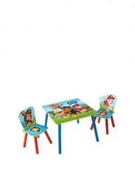 Image of Paw Patrol Table And 2 Chairs Set By Hellohome