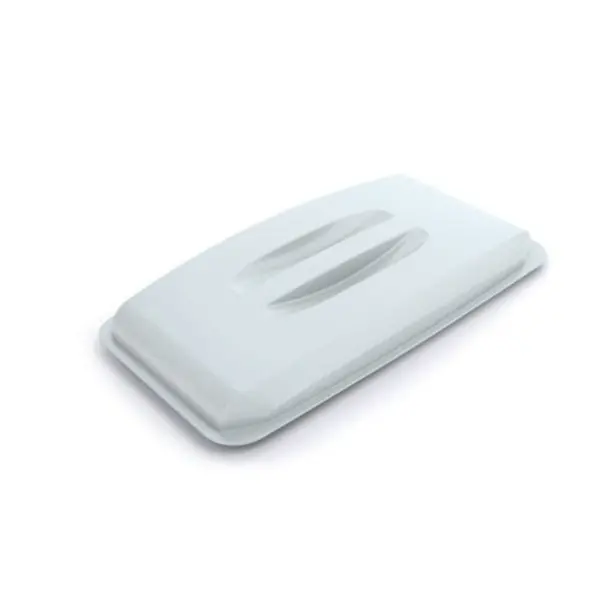 Image of Durable Durable Lid for Durabin Rectangular Waste Bin 60 Litre 501x272x57.5mm White 1800497010 1800497010