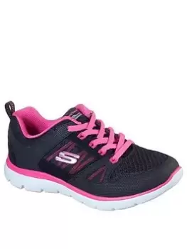 Image of Skechers Summits New World Trainers, Black, Size 5, Women