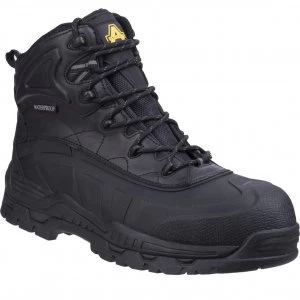 image of Amblers Mens Safety FS430 Hybrid Waterproof Non-Metal Safety Boots Black Size 11