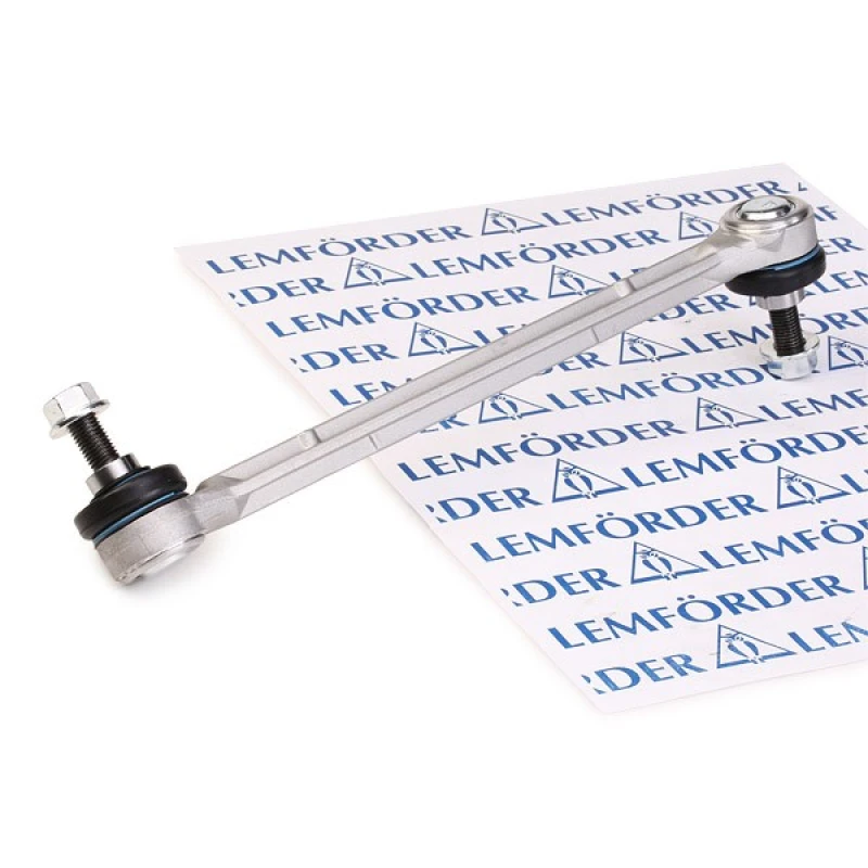 Image of LEMFORDER 36715 01 Anti-roll bar link Front Axle Left Link Stabiliser (3229)