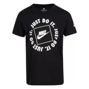 Image of Nike Short Sleeve JDI T Shirt Infant Girls - Black