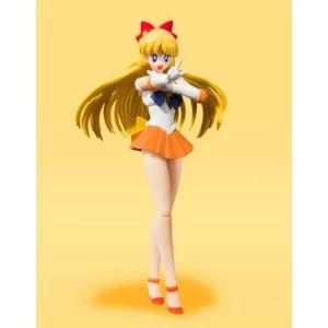 Image of Sailor Moon S.H. Figuarts Action Figure Sailor Venus Animation Color Edition 14 cm