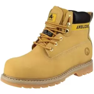 image of Amblers Steel FS7 Steel Toe Cap Boot / Womens Boots (4 UK) (Honey) - Honey