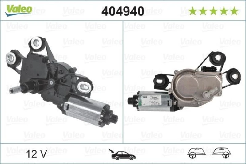 Image of Wiper motor VALEO 404940