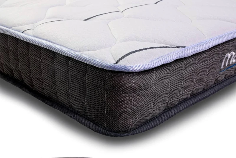 Image of Maxitex Kids Deluxe Pocket Sprung Mattress in White Size: Single White Unisex Single