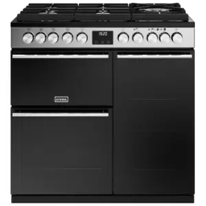 Image of Stoves 444411487 90cm Precision DX D900DF GTG Dual Fuel Range St St