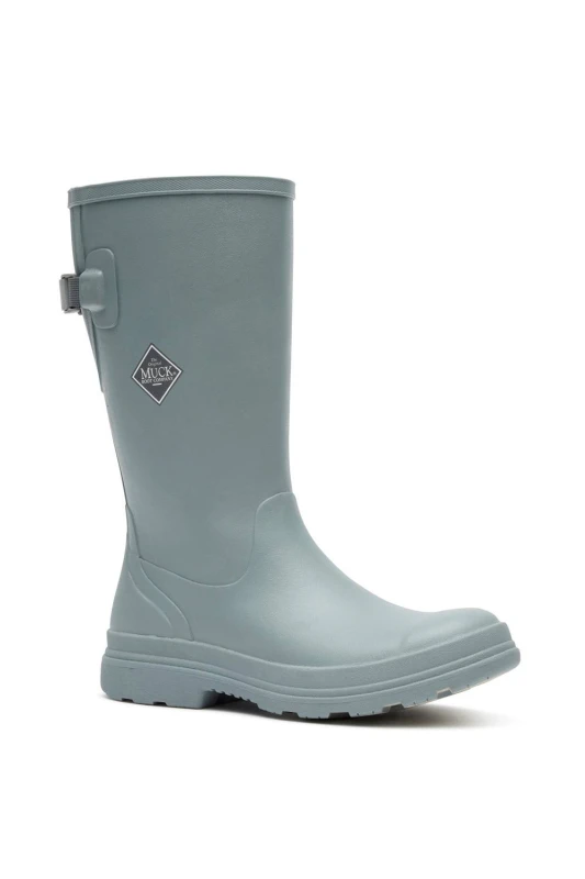 Image of Muck Boots Womens Rainscape Tall Boot in Grey Size: 5 Grey Female 5