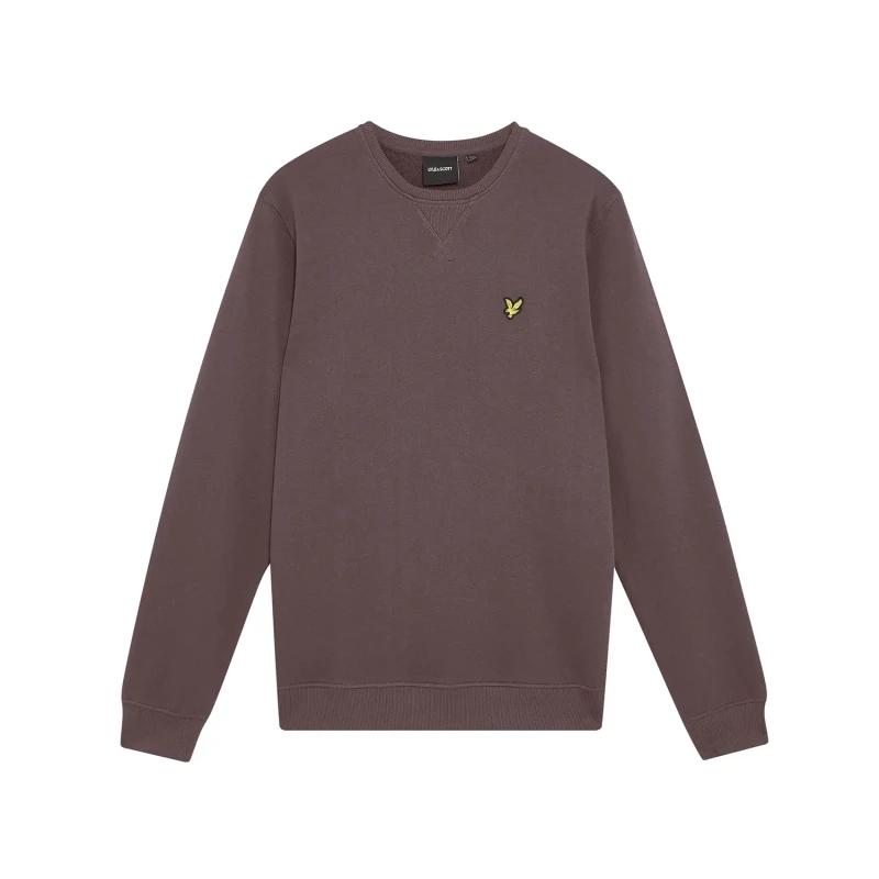 Image of Lyle & Scott Round-neck sweatshirt Lyle & Scott Marron Male 2XL