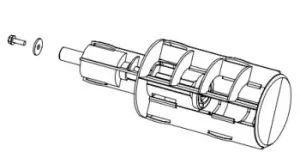 image of Datamax O'Neil DPR78-2330-01 printer/scanner spare part