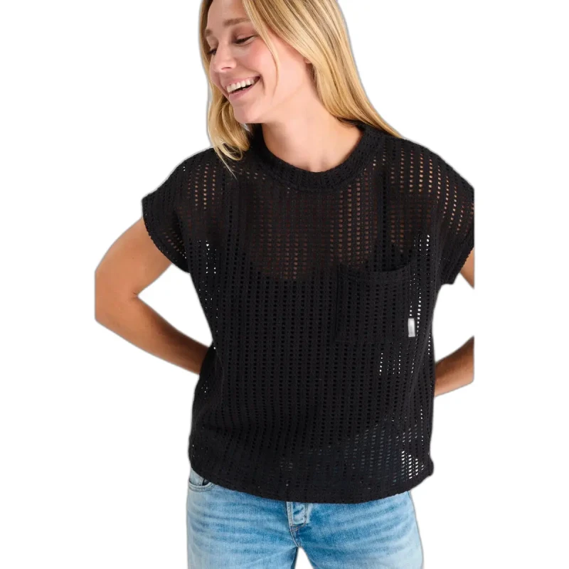 Image of Le Temps des cerises Womens tank top Le Temps des cerises Gafo Noir Female L
