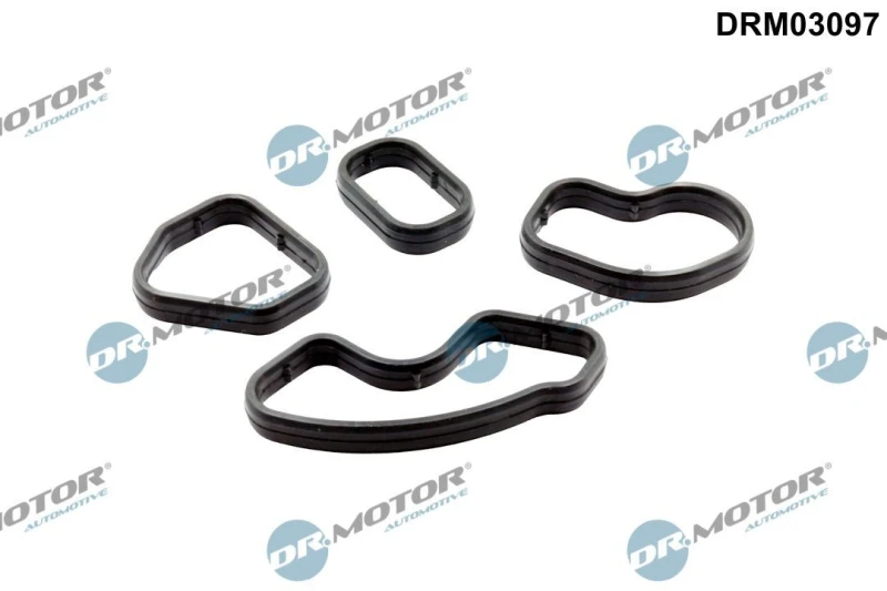 Image of DR.MOTOR AUTOMOTIVE Gasket Set, oil cooler DR.MOTOR AUTOMOTIVE DRM03097