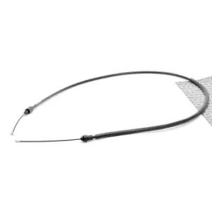 Image of RIDEX Brake Cable 124C0179 Hand Brake Cable,Parking Brake Cable PEUGEOT,CITROEN,PARTNER Tepee,PARTNER Combispace (5F),PARTNER Kasten